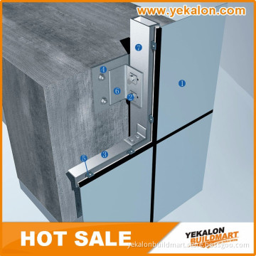 Hot Sale Direct Price Aluminum Curtain Wall From China Manufacturer